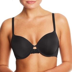 Maidenform Microfiber T-shirt Bra, Convertible 36C ***Black